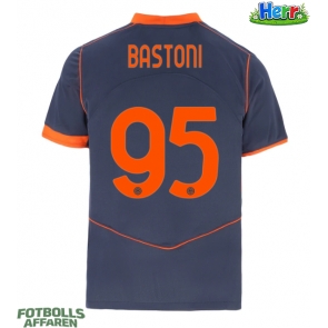 Inter Milan Alessandro Bastoni #95 Tredje Tröja 2025-26 Kortärmad
